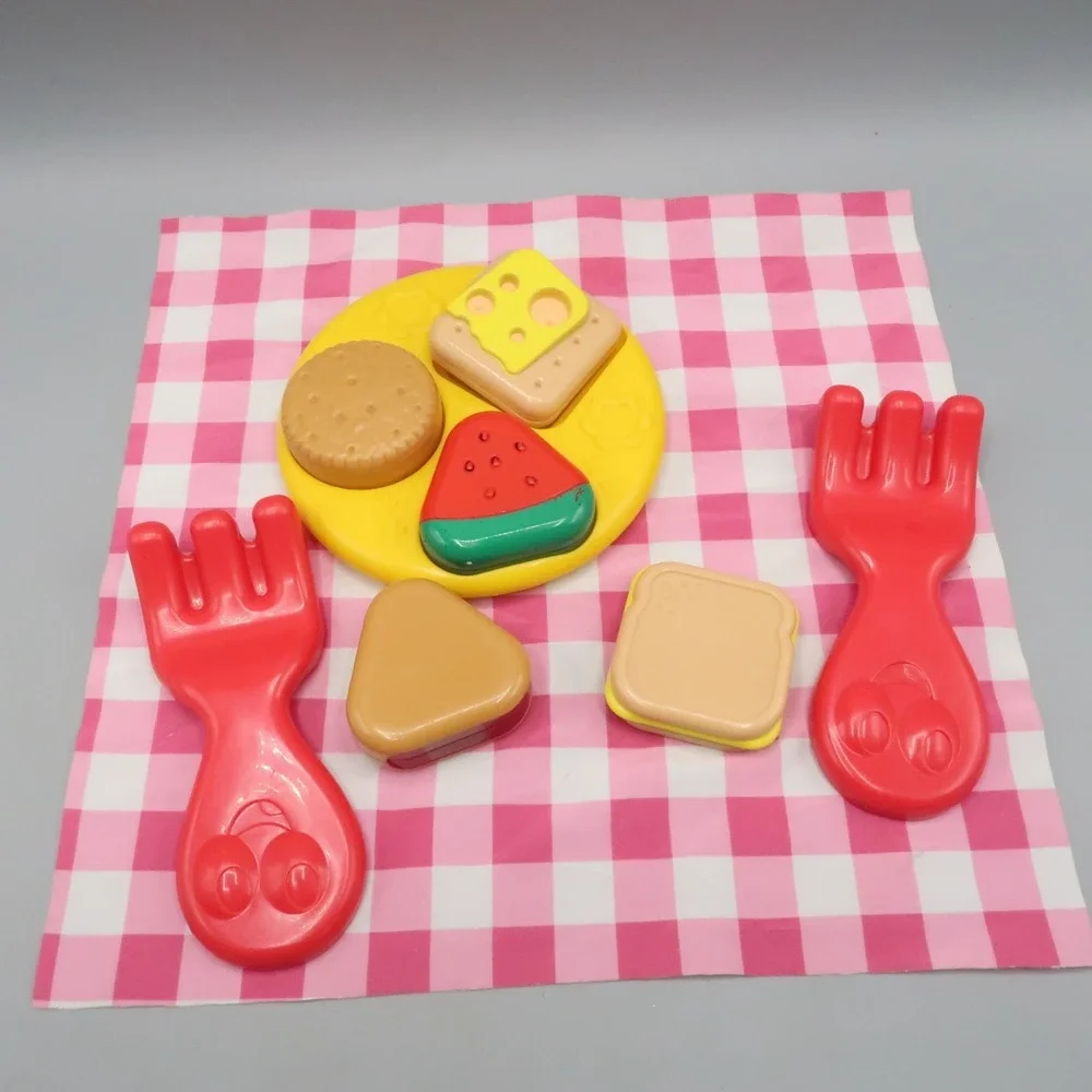 LeapFrog Shapes And Sharing‎ Picnic Basket Complete Replacement Parts Lot Set